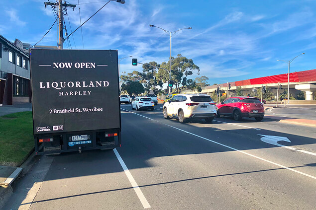 Liquorland Advertisement