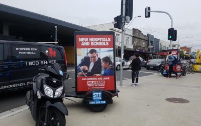 ALP Victoria Deploys Advertising Scooters in Key Electorates for State Election Campaign