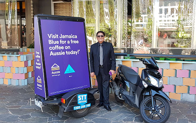 Advertising Scooters